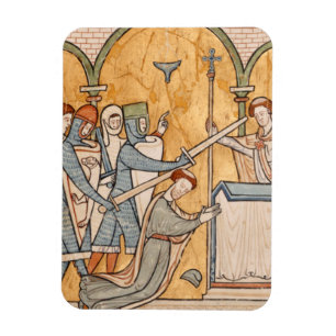 Magnet Flexible Un Martyre précoce de St. Thomas Becket dans l'art