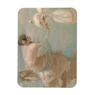 Magnet Flexible Un matin d'été par Rupert Bunny (1897)
