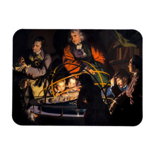 Magnet Flexible Un philosophe faisant un cours sur le système sola