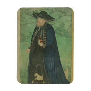 Magnet Flexible Un prêtre de jésuite, inscrit dans le Persan :