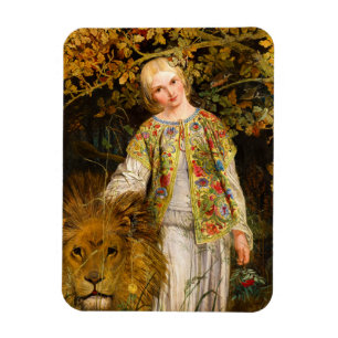 Magnet Flexible Una et le Lion, 1860 par William Bell Scott