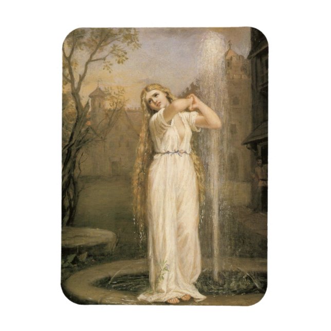 Magnet Flexible Undine (par John William Waterhouse) (Vertical)