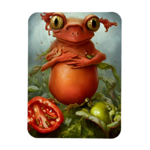 Magnet Flexible Une créature dans la salade