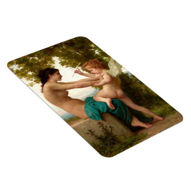 Magnet Flexible Une Jeune Fille Se Défendant Contre Eros (Côté Droit)