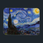 Magnet Flexible Une nuit étoilée : Saint Remy par Vincent Van Gogh<br><div class="desc">L'année est 1889. Vincent Van Gogh est un patient de l'asile Saint-Paul-de-Mausole à Saint-Rémy-de-Provence, France. Il souffre de maladie mentale, et ses médecins lui ont conseillé de rester à l'intérieur et d'éviter de peindre. Mais Van Gogh ne peut pas résister à l'envie de créer, et il passe ses jours à...</div>
