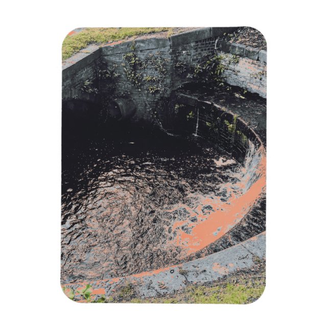 Magnet Flexible Une piscine orange à Welshpool (Vertical)