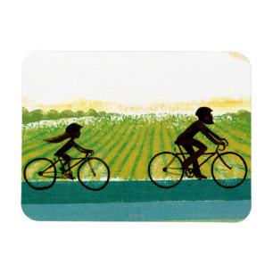 Magnet Flexible Une Promenade L'Après-Midi