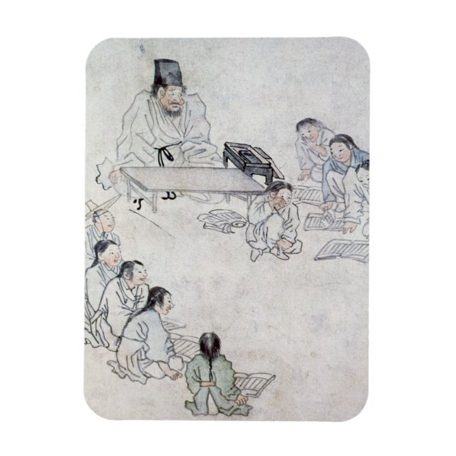 Magnet Flexible Une salle de classe confucianiste (Sodang) (impres (Vertical)