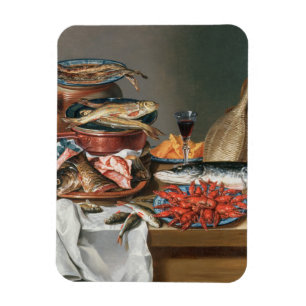 Magnet Flexible Une vie immobile des homards d'un poisson, de