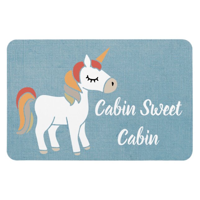 Magnet Flexible Unicorn Cruise Ship Cabine Stateroom Door (Horizontal)