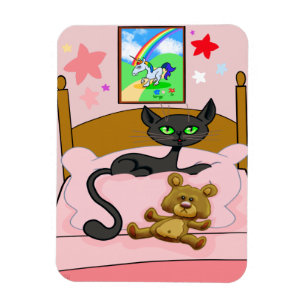 Magnet Flexible Unicorne, chat et aimant pour ours en peluche