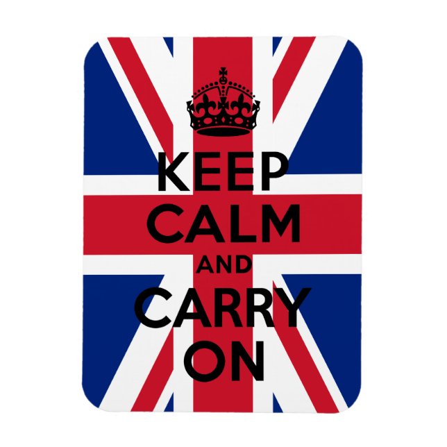 Magnet Flexible Union Jack se calme et continue (Vertical)