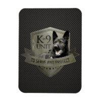 Unité K-9 - Unité de chien de police - Berger alle