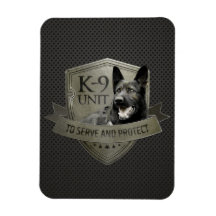 Unité K-9 - Unité de chien de police - Berger alle