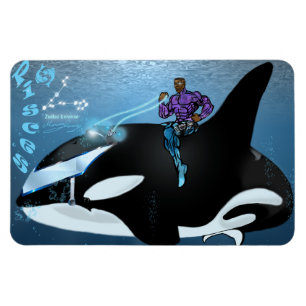 Magnet Flexible Univers zodiaque - Aimant de pression