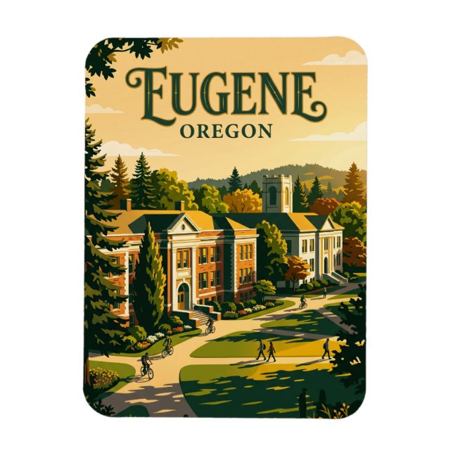 Magnet Flexible Université de l'Oregon États-Unis (Vertical)
