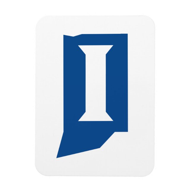 Magnet Flexible Université d'État de l'Indiana (Vertical)