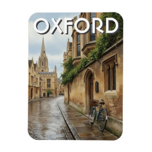 Magnet Flexible Université d'Oxford Angleterre Voyage