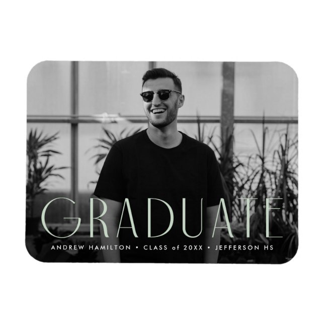 Magnet Flexible Université moderne de Simplicity Mint (Horizontal)