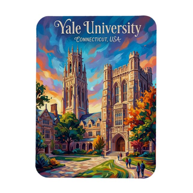 Magnet Flexible Université Yale Connecticut (Vertical)