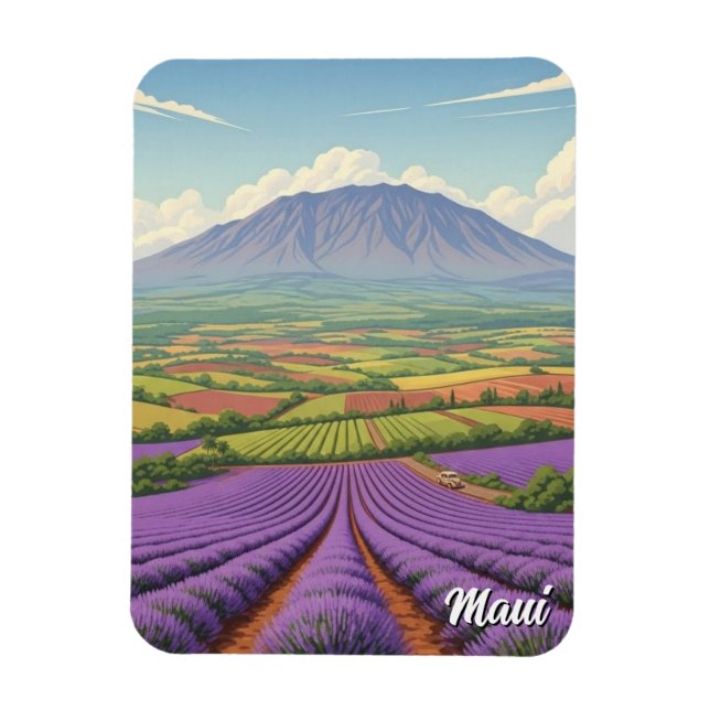 Magnet Flexible Upcountry Maui Hawaii Travel (Vertical)