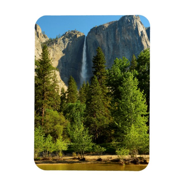 Magnet Flexible Upper Yosemite Falls, rivière Merced, Yosemite (Vertical)