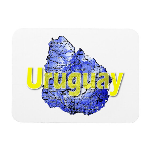 Magnet Flexible Uruguay (Horizontal)