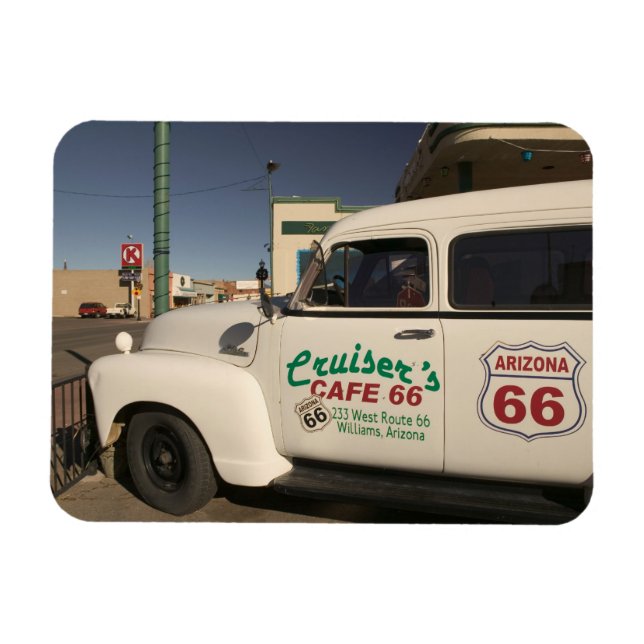 Magnet Flexible USA, Arizona, Williams : Cruisers Cafe 66 Old (Horizontal)