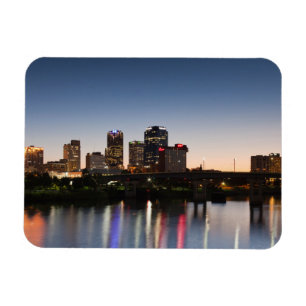 Magnet Flexible USA, Arkansas, Little Rock, City Skyline