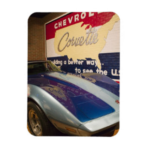 Magnet Flexible USA, Kentucky, Bowling Green : Corvette nationale