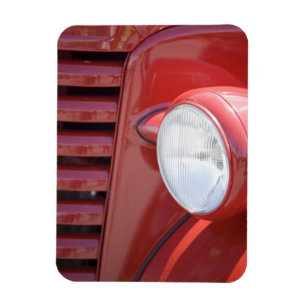 Magnet Flexible USA, Maine, Owl's Head. Feu de tête partiel