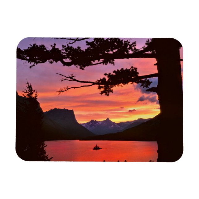 Magnet Flexible USA, Montana, Glacier National Park. Landscape (Horizontal)