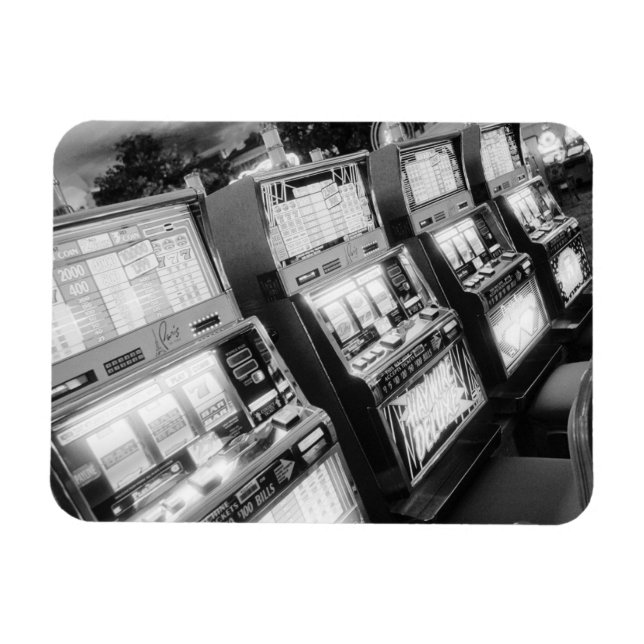 Magnet Flexible USA, Nevada, Las Vegas : Machines à sous de casino (Horizontal)