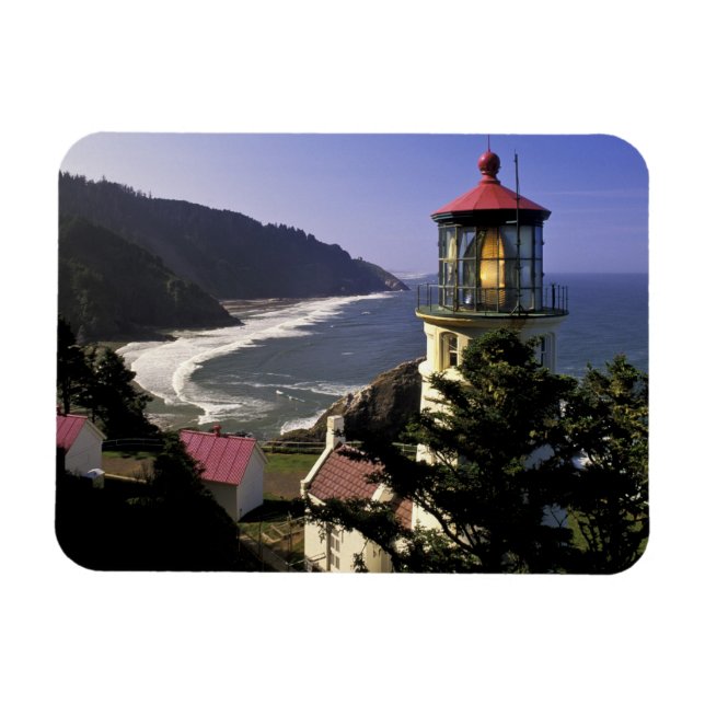 Magnet Flexible USA, Oregon, Florence. Phare de Heceta Head (Horizontal)