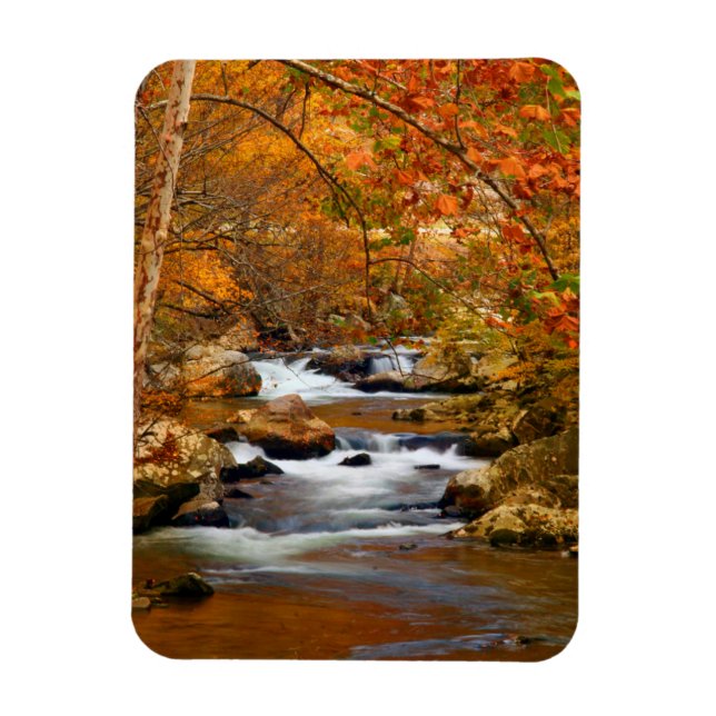 Magnet Flexible USA, Tennessee. Ruisseau Rushing Mountain (Vertical)