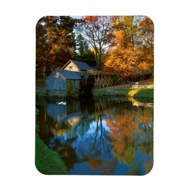 Magnet Flexible USA, Virginie, Blue Ridge Parkway, Mabry Mill (Vertical)