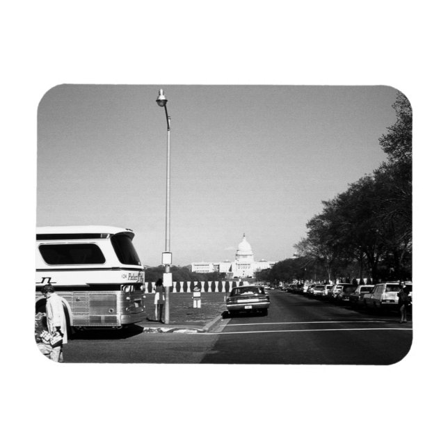 Magnet Flexible USA Washington Le Capitole 1970 (Horizontal)