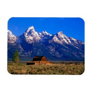 Magnet Flexible USA, Wyoming, Grand Teton National Park, Matin