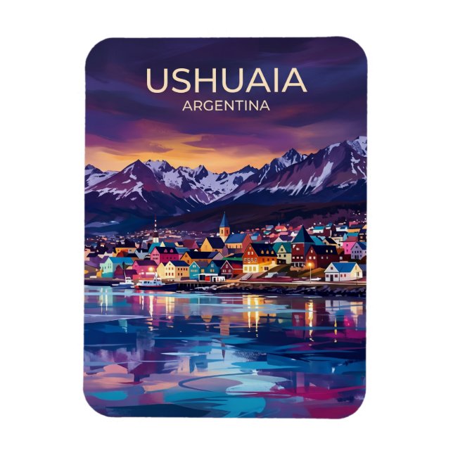 Magnet Flexible Ushuaia Argentine (Vertical)