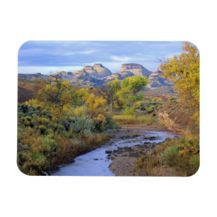 Magnet Flexible UTAH. ÉTATS-UNIS. Pleasant Creek en automne au lev