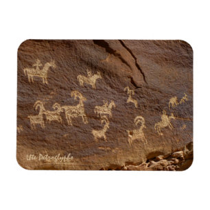 Magnet Flexible Ute Petroglyphes