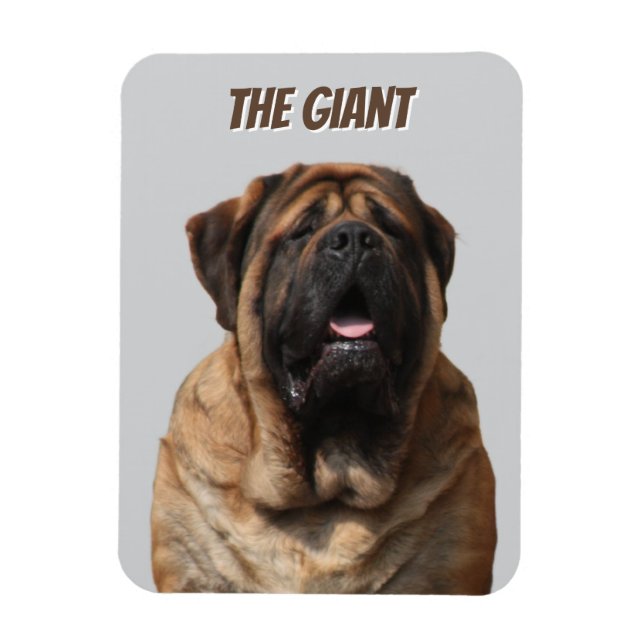 Magnet Flexible Vacances Mastiff Mastiff Anglais (Vertical)