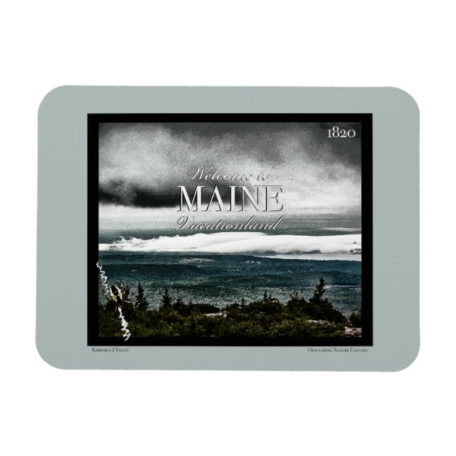 Magnet Flexible Vacationland, Maine (Horizontal)