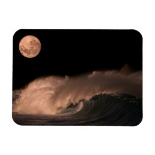 Magnet Flexible Vagues de tempête du Pacifique Côte Nord d'Oahu,