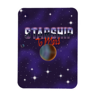 Magnet Flexible Vaisseau spatial vers Mars