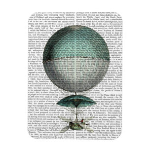 Magnet Flexible Vaisseau Volant Hot Air Balloon