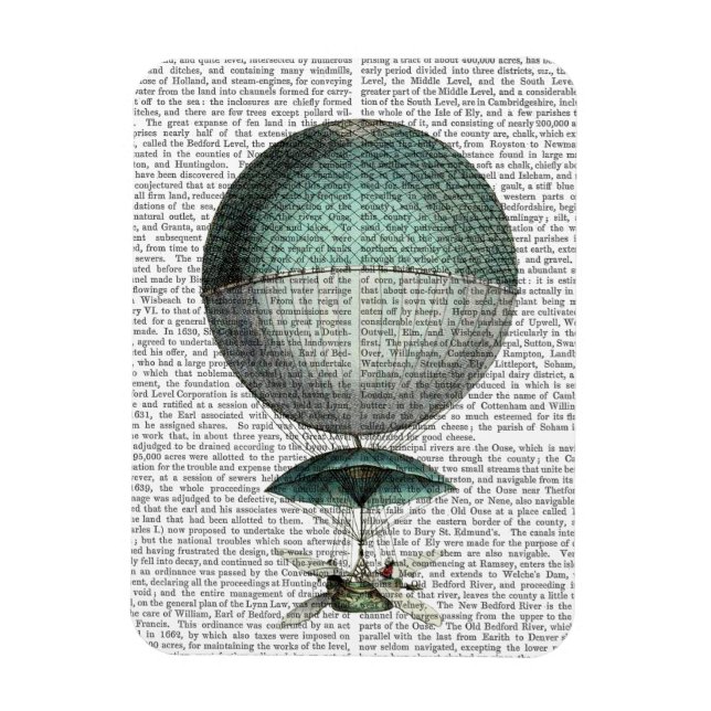 Magnet Flexible Vaisseau Volant Hot Air Balloon (Vertical)