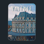 Magnet Flexible Valence Photo Vintage<br><div class="desc">Valence est une commune du sud-est de la France, préfecture du département de la Drôme en région Auvergne-Rhône-Alpes.</div>