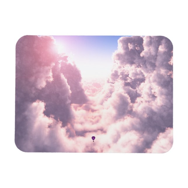 Magnet Flexible Vallée dans les nuages Aimant flexible (Horizontal)
