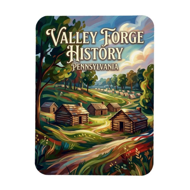 Magnet Flexible Valley Forge National Historical Park Pennsylvanie (Vertical)